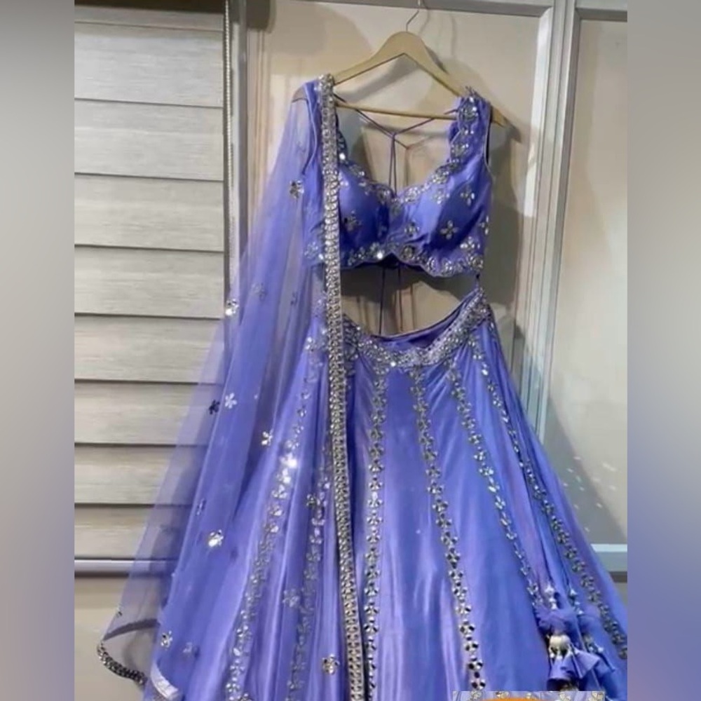 Lavendar Lehenga 3 piece/ Prom Dress